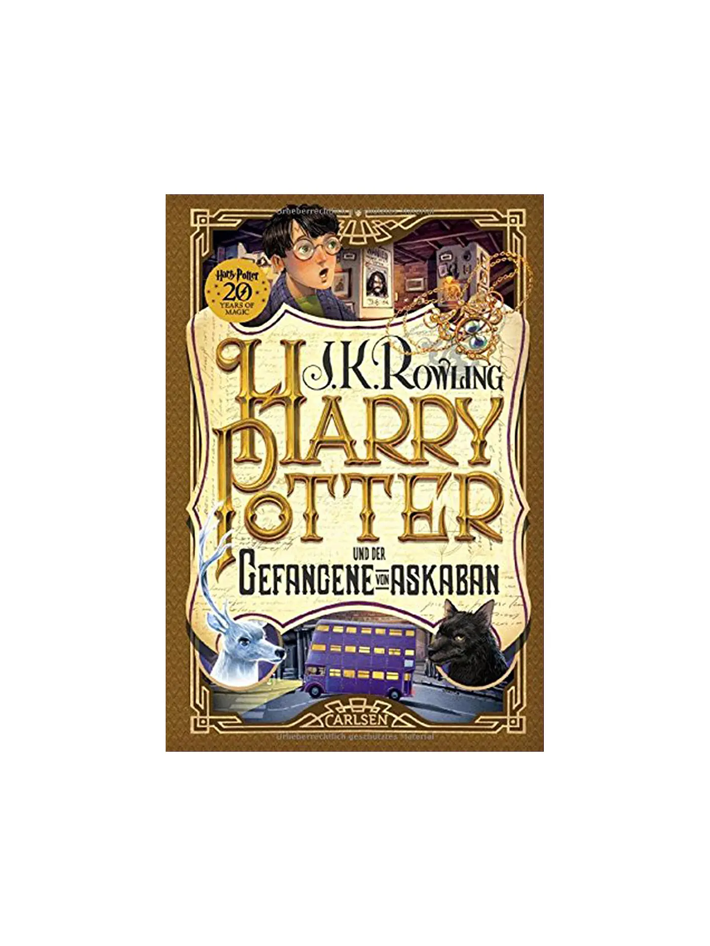 CARLSEN VERLAG | Buch - Harry Potter und der Gefangene von Askaban - Band 3 (Gebundene Ausgabe) | 